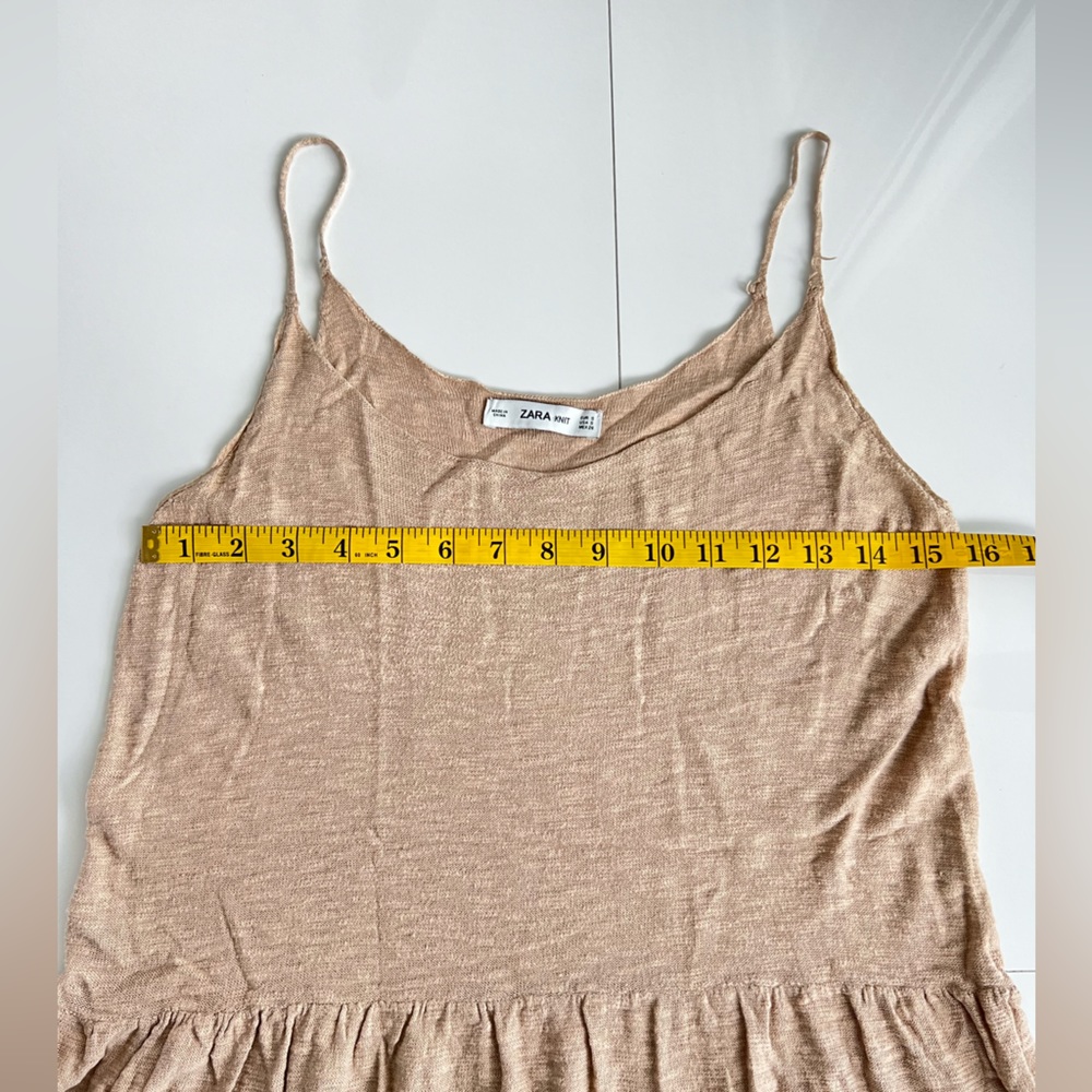 Zara Knitwear Strappy Top Size S